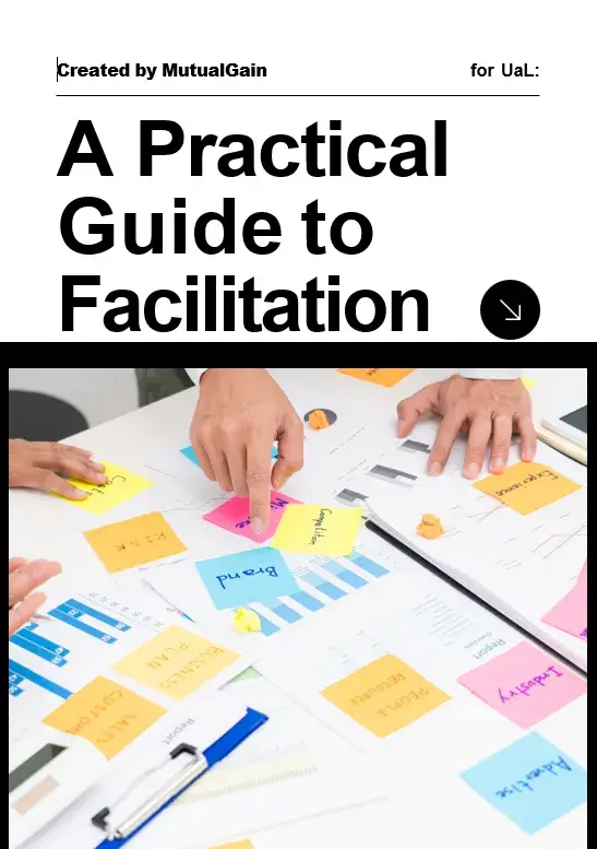 Report cover for facilitation